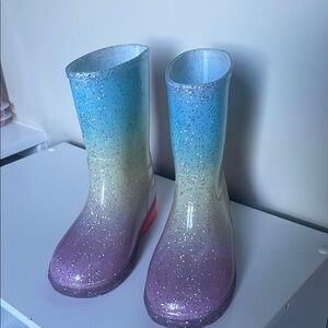 Sparkly Glitter Rain Boots